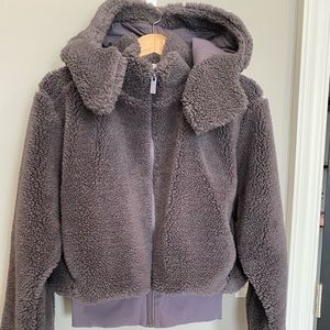 Purple Alo fleece jacket